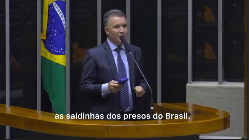 Deputado Darci de Matos pede urgência para votação sobre saídas temporárias de presos