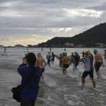 Praia da Enseada sedia eventos de natação neste final de semana